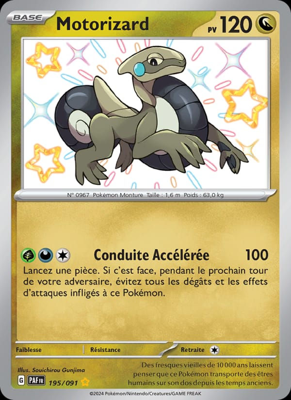 Motorizard 195/091 Destinées de Paldea (FR)
