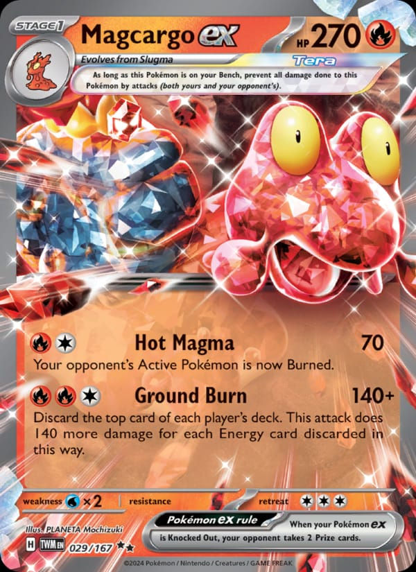 Magcargo ex 029/167 Twilight Masquerade (EN)