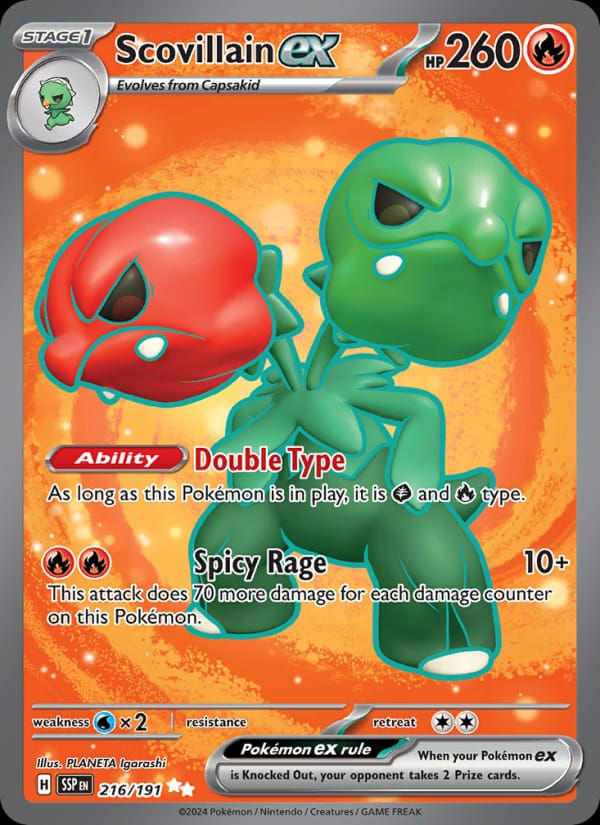 Scovillain ex 216/191 Surging Sparks (EN)