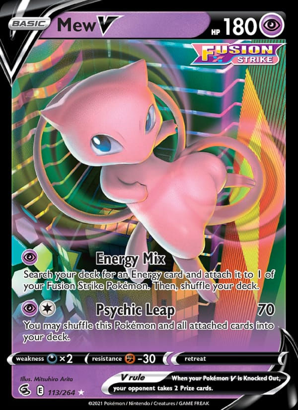 Mew V 113/264 Fusion Strike (EN)