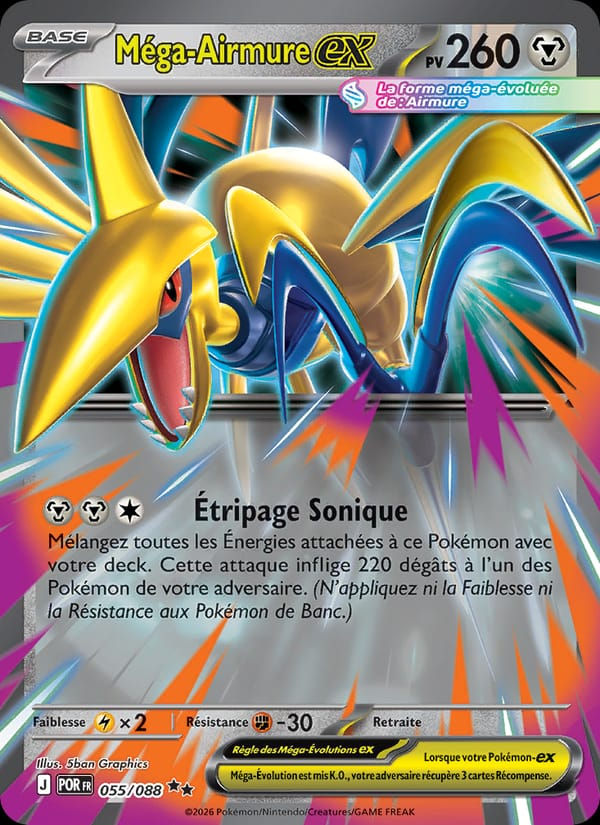 Méga-Airmure-ex 055/088 Équilibre Parfait (FR)