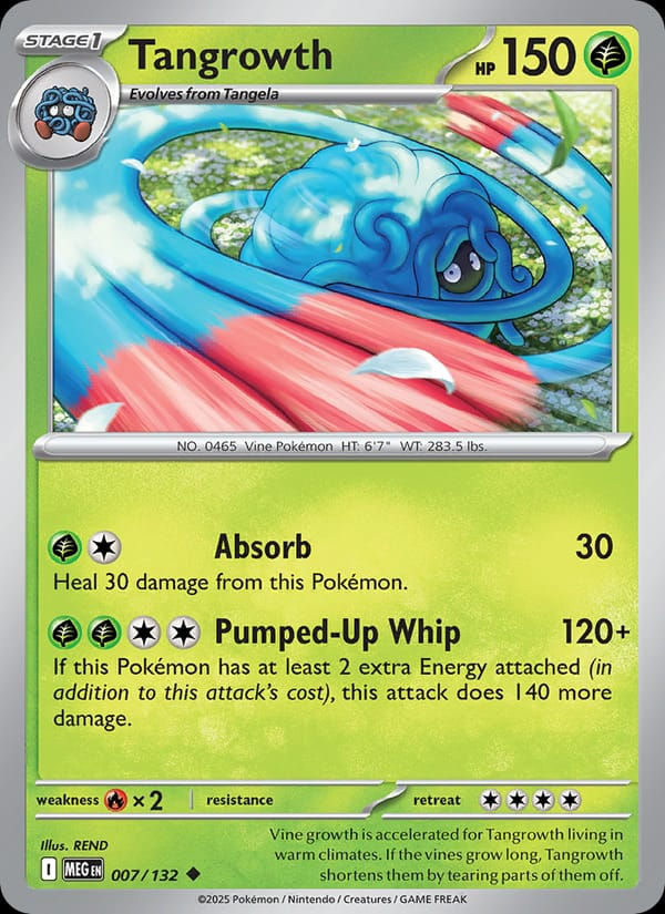 Tangrowth 007/132 Mega Evolution (EN)