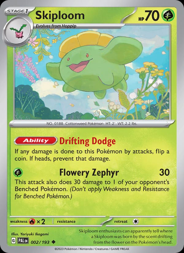 Skiploom 002/193 Paldea Evolved (EN)