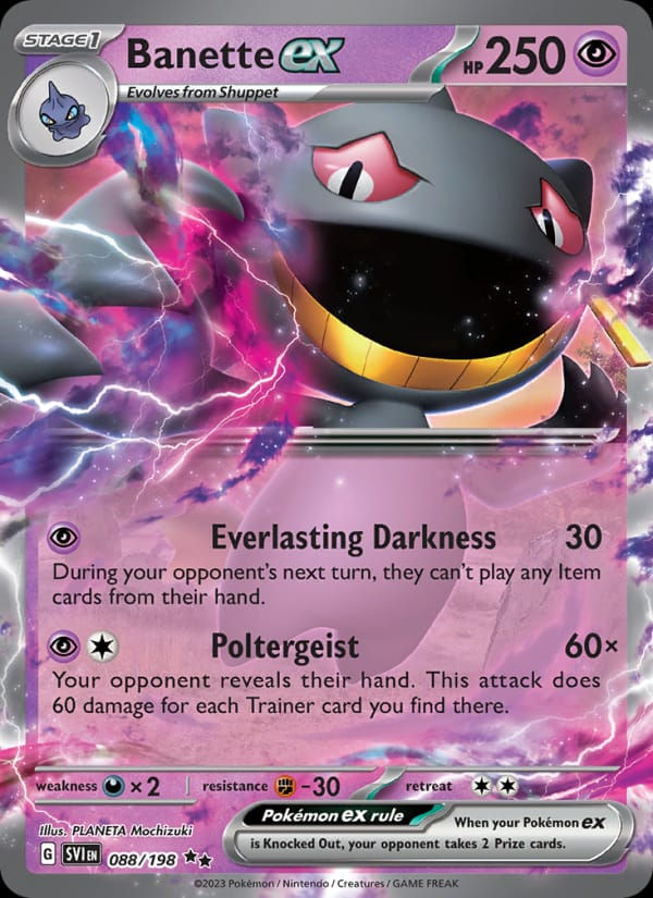 Banette ex 088/198 Scarlet & Violet (EN)