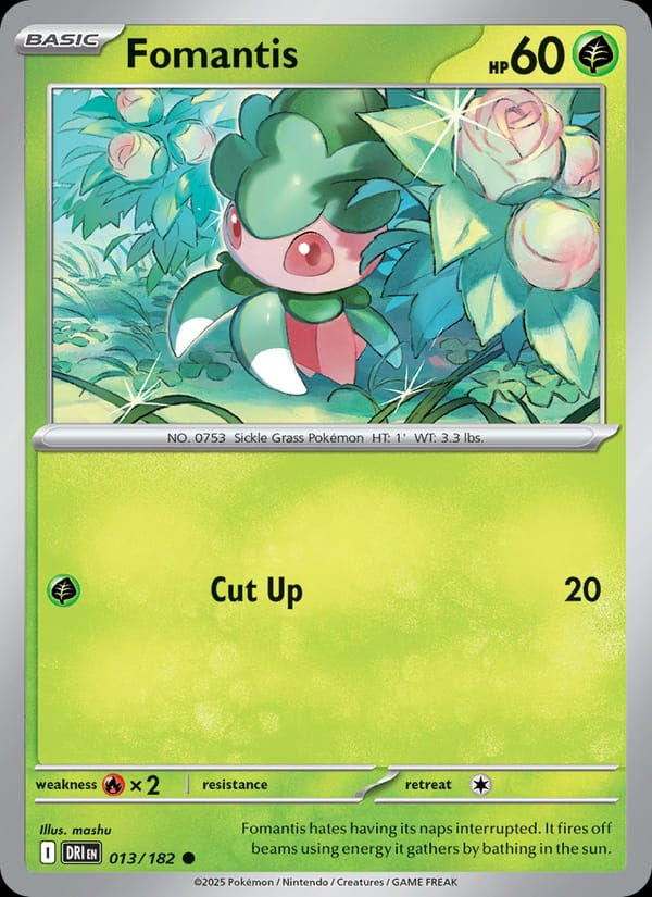 Fomantis 013/182 Destined Rivals (EN)