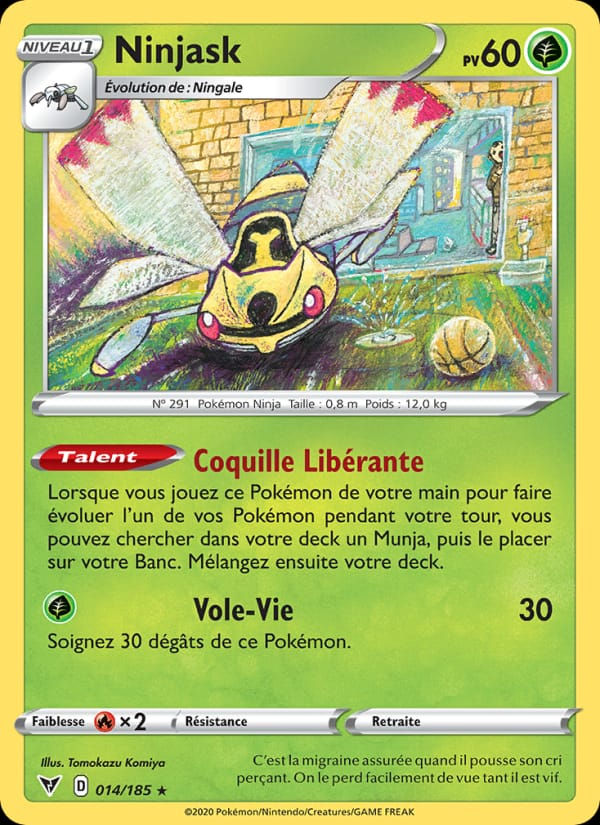 Ninjask 014/185 Voltage Éclatant (FR)