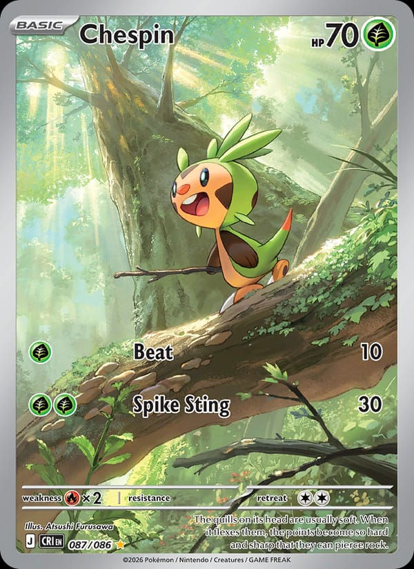Chespin 087/086 Chaos Rising (EN)
