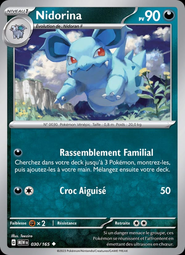 Nidorina 030/165 151 (FR)