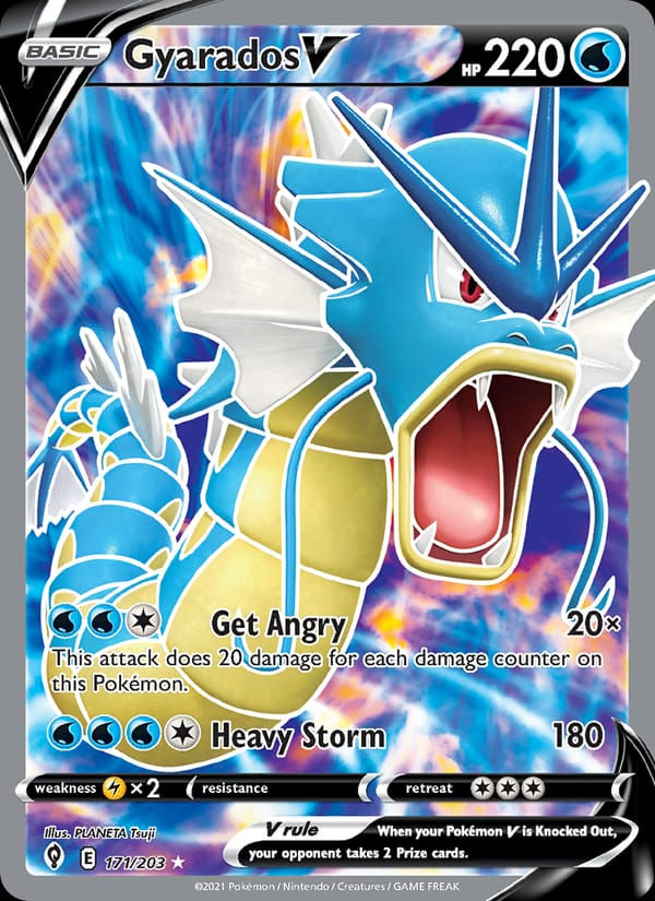 Gyarados V 171/203 Evolving Skies (EN)