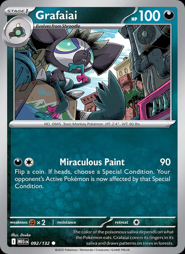 Grafaiai 092/132 Mega Evolution (EN)