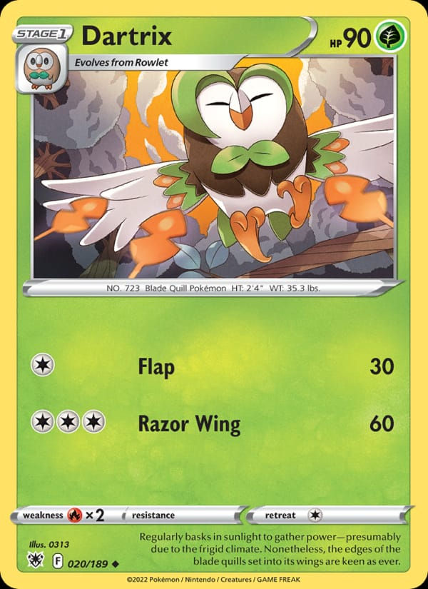Dartrix 020/189 Astral Radiance (EN)