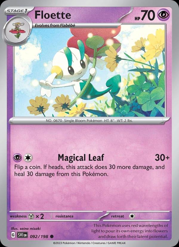 Floette 092/198 Scarlet & Violet (EN)