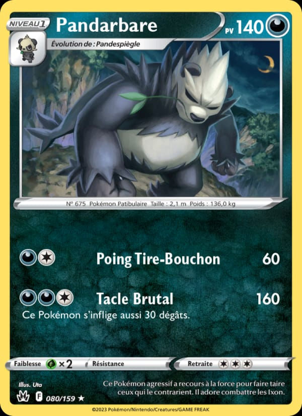 Pandarbare 080/159 Zénith Suprême (FR)