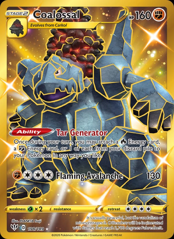 Coalossal 198/189 Darkness Ablaze (EN)