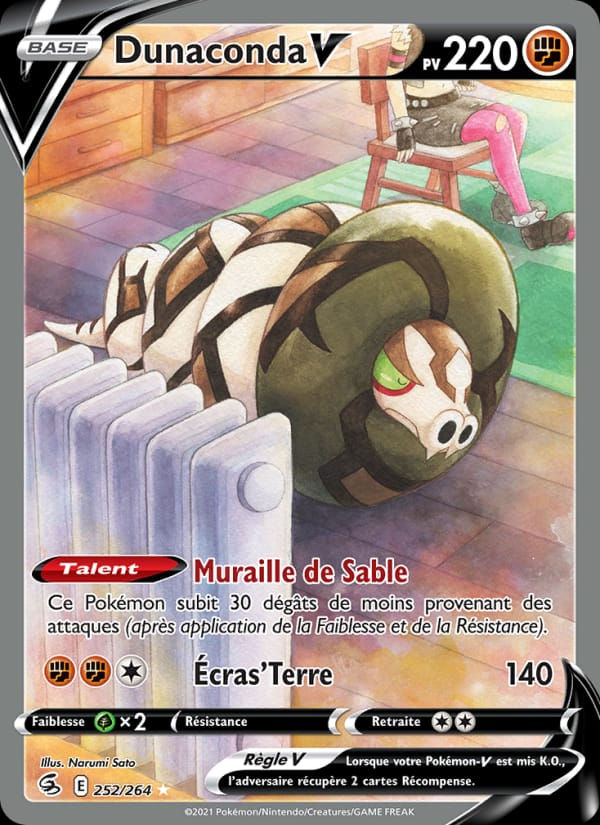 Dunaconda V 252/264 Poing de Fusion (FR)