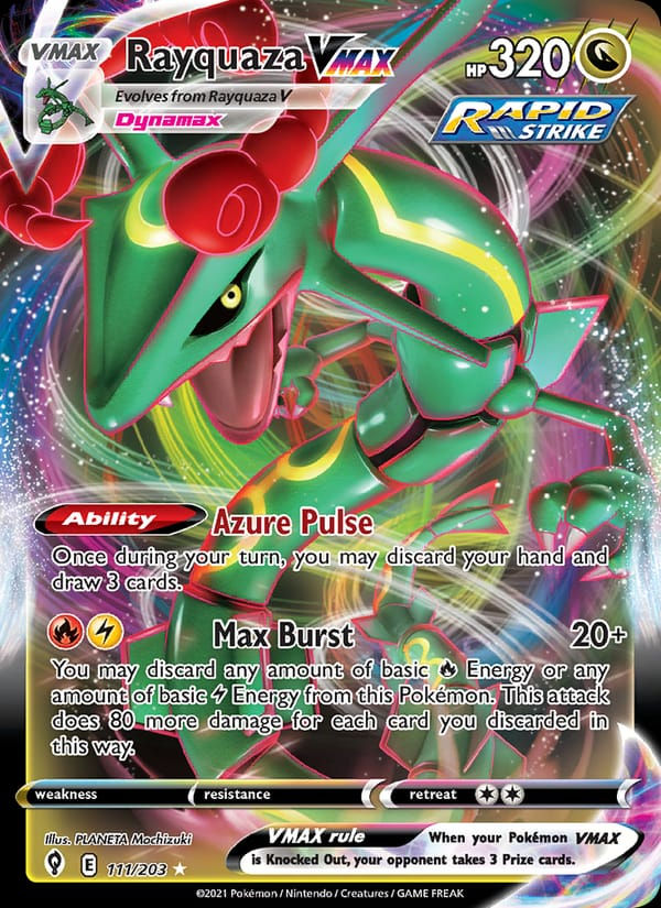Rayquaza VMAX 111/203 Evolving Skies (EN)