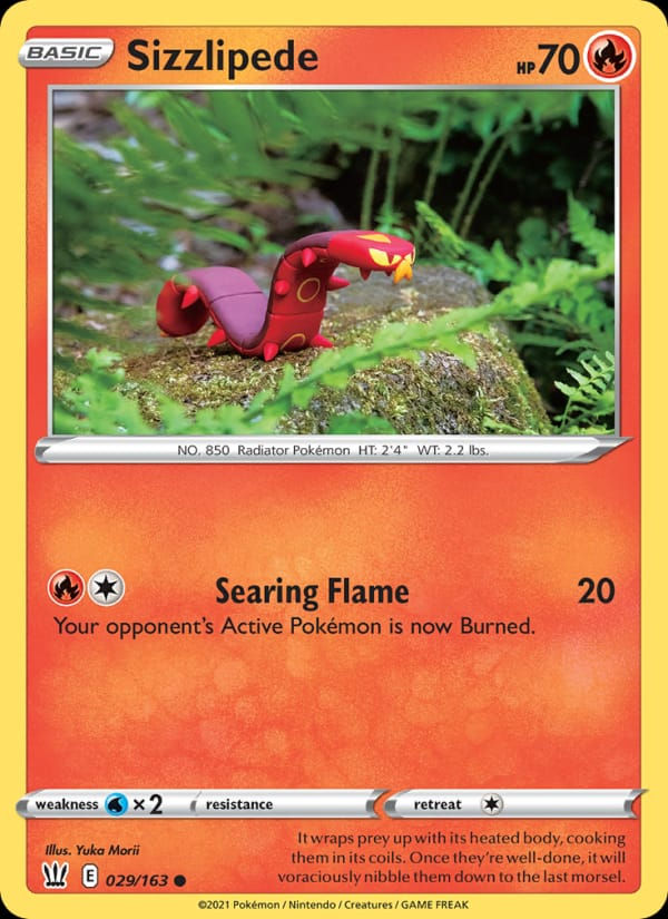 Sizzlipede 029/163 Battle Styles (EN)