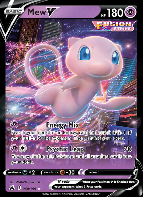Mew V 060/159 Crown Zenith (EN)