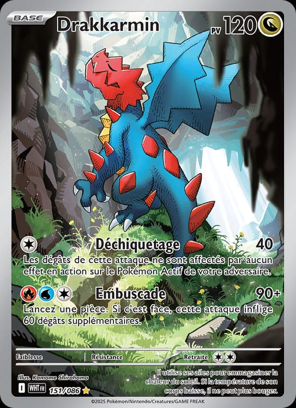 Drakkarmin 151/086 Flamme Blanche (FR)