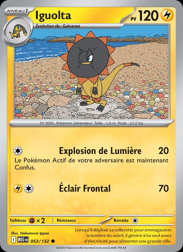 Iguolta 053/132 Méga-Évolution (FR)