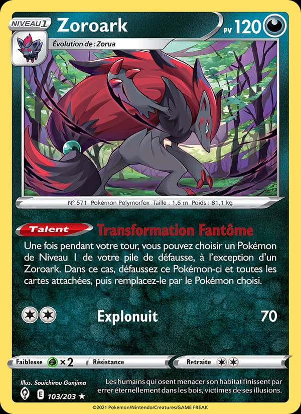 Zoroark 103/203 Évolution Céleste (FR)