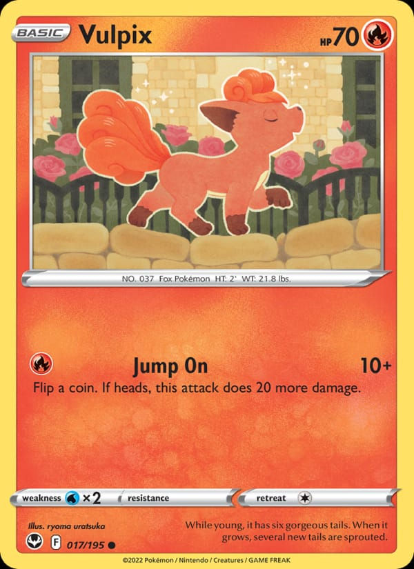 Vulpix 017/195 Silver Tempest (EN)