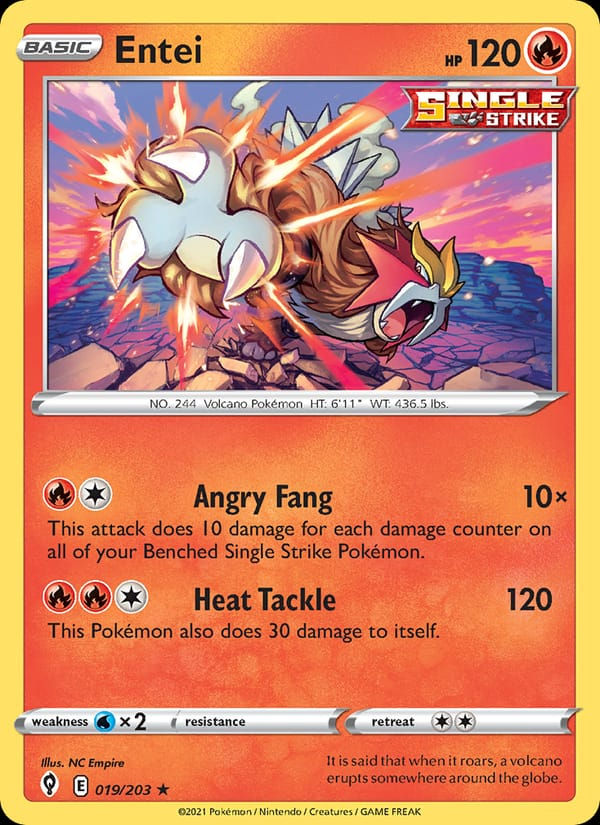 Entei 019/203 Evolving Skies (EN)