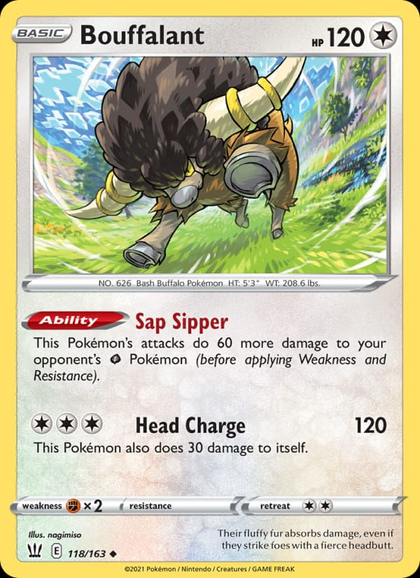 Bouffalant 118/163 Battle Styles (EN)