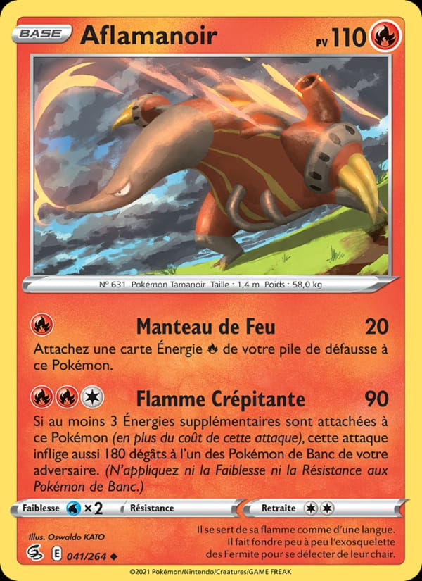 Aflamanoir 041/264 Poing de Fusion (FR)
