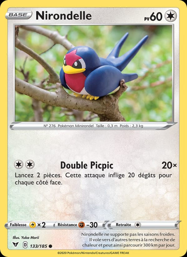 Nirondelle 133/185 Voltage Éclatant (FR)