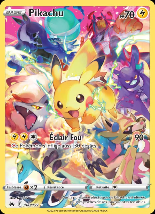 Pikachu 160/159 Zénith Suprême (FR)