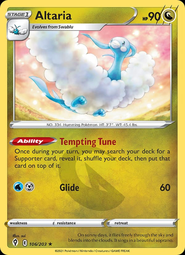 Altaria 106/203 Evolving Skies (EN)