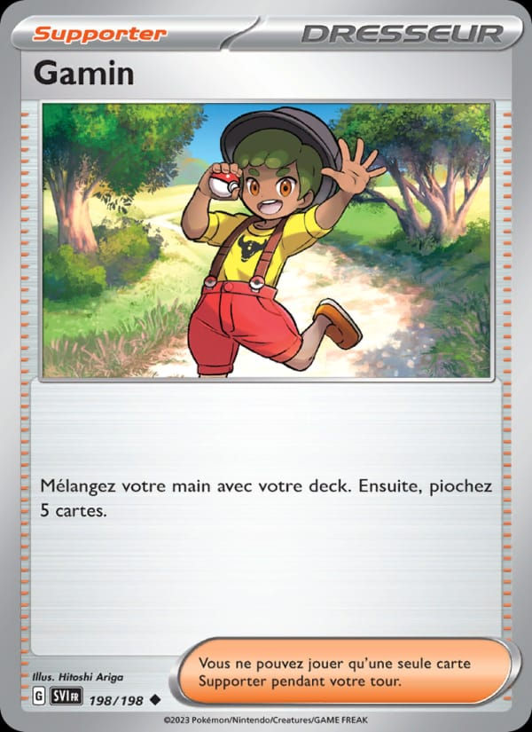 Gamin 198/198 Écarlate et Violet (FR)