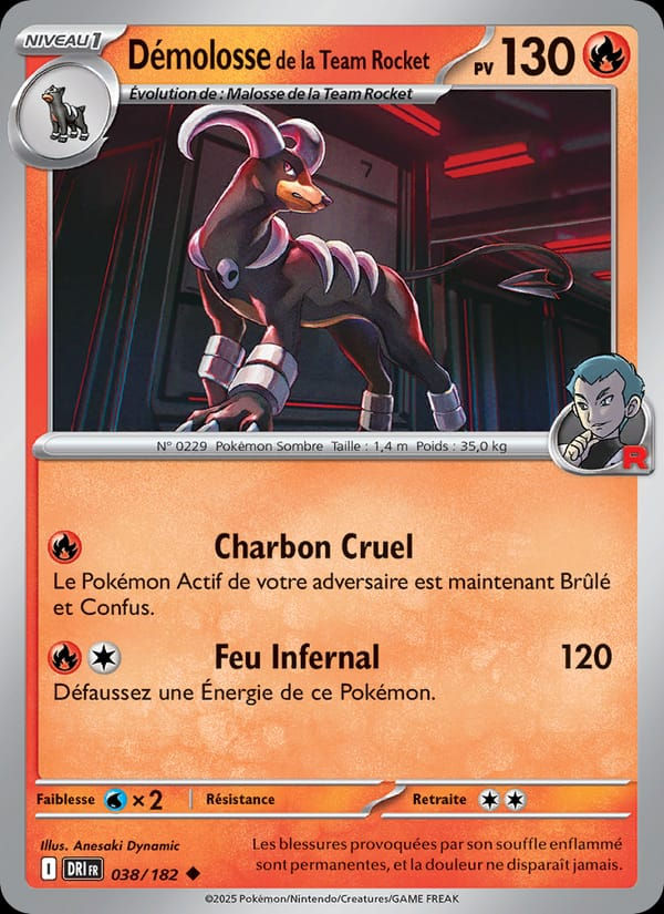 Démolosse de la Team Rocket 038/182 Rivalités Destinées (FR)