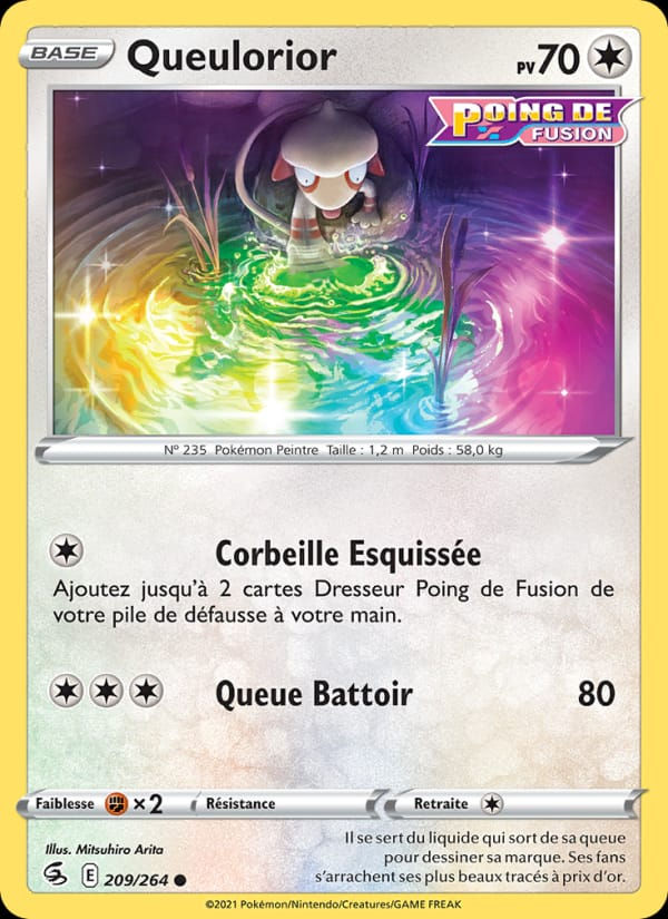 Queulorior 209/264 Poing de Fusion (FR)