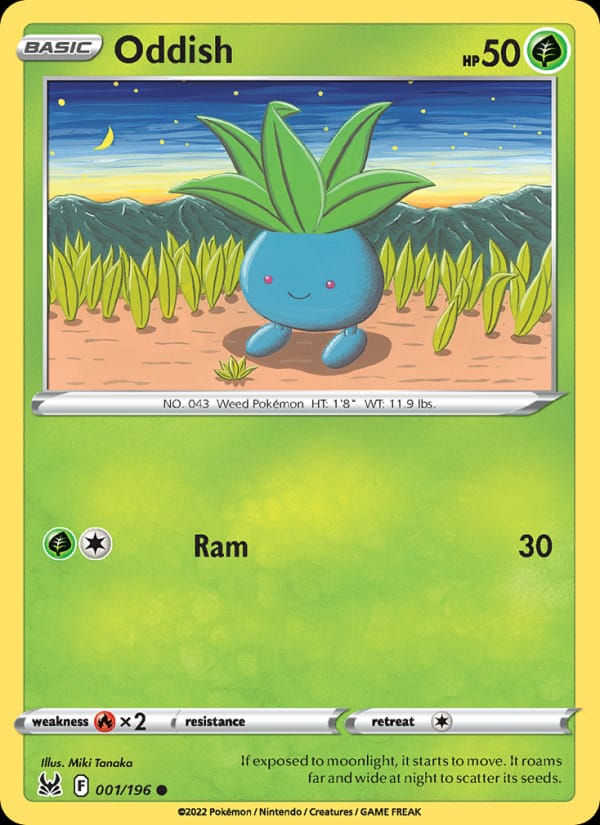 Oddish 001/196 Lost Origin (EN)