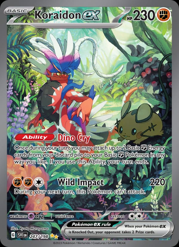 Koraidon ex 247/198 Scarlet & Violet (EN)