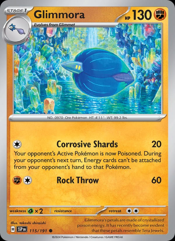 Glimmora 115/191 Surging Sparks (EN)