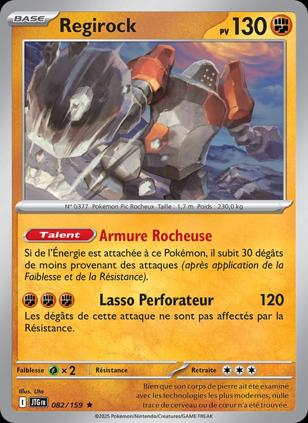 Regirock 082/159 Aventures Ensemble (FR)