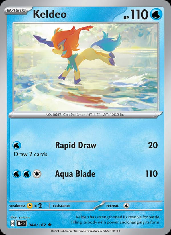Keldeo 044/162 Temporal Forces (EN)