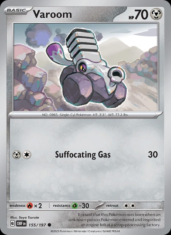 Varoom 155/197 Obsidian Flames (EN)