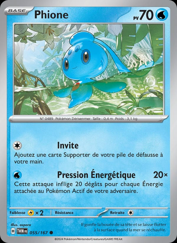 Phione 055/167 Mascarade Crépusculaire (FR)