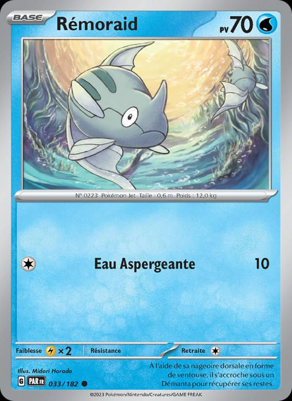 Rémoraid 033/182 Faille Paradoxe (FR)