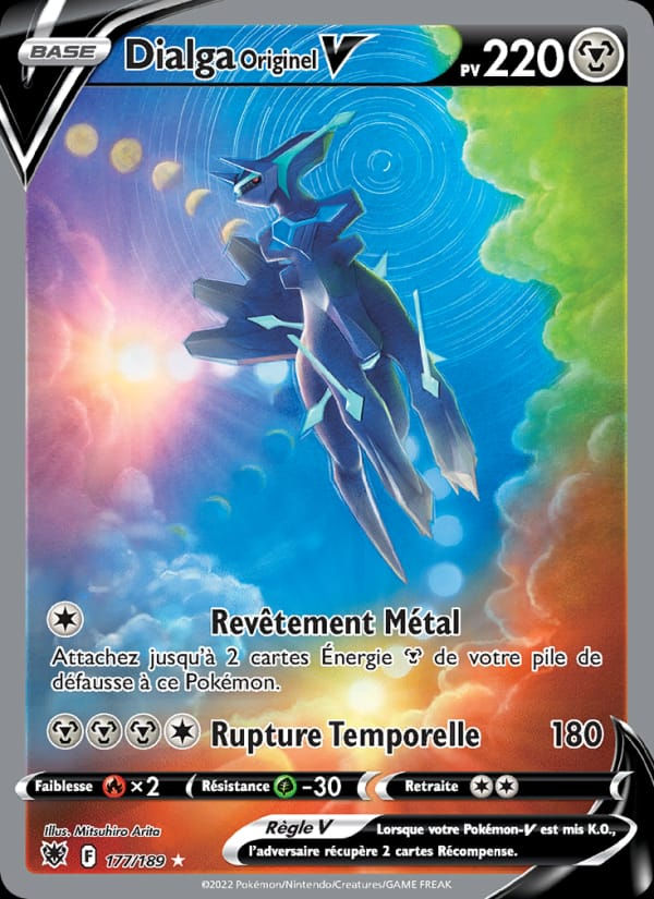 Dialga Originel V 177/189 Astres Radieux (FR)