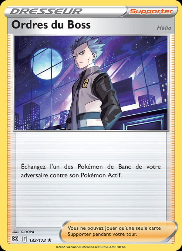 Ordres du Boss 132/172 Stars Étincelantes (FR)