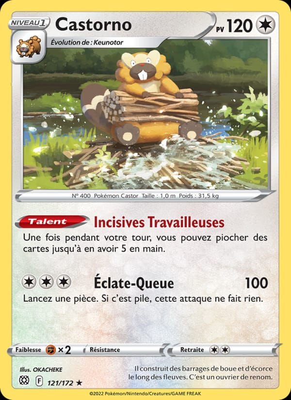 Castorno 121/172 Stars Étincelantes (FR)