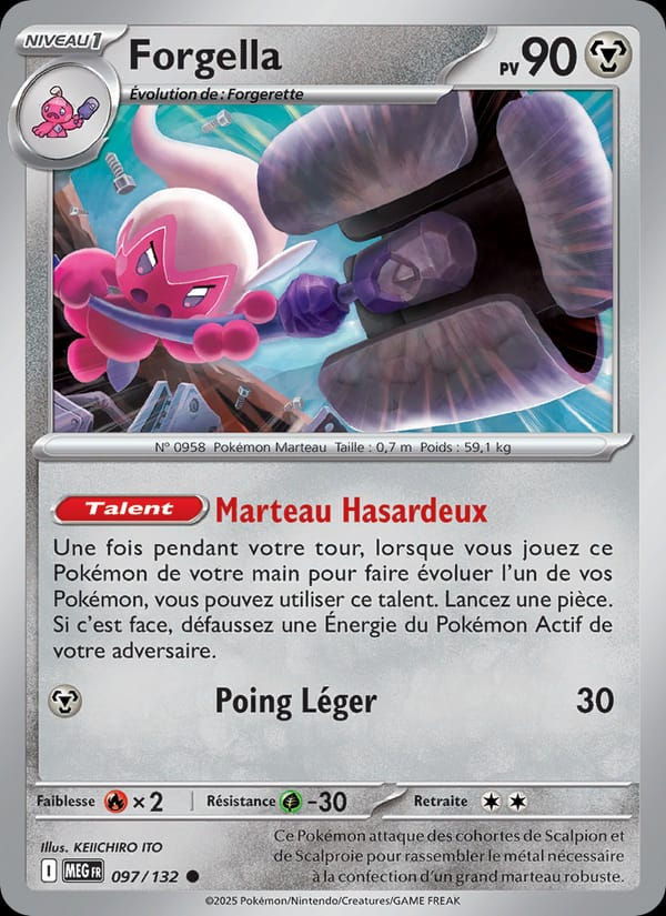 Forgella 097/132 Méga-Évolution (FR)