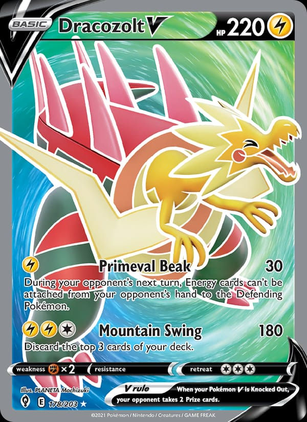 Dracozolt V 178/203 Evolving Skies (EN)