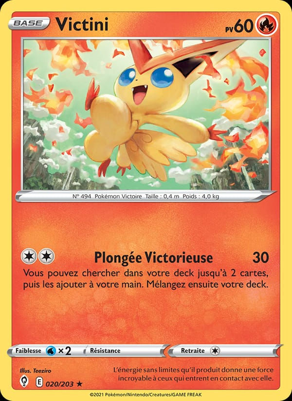 Victini 020/203 Évolution Céleste (FR)