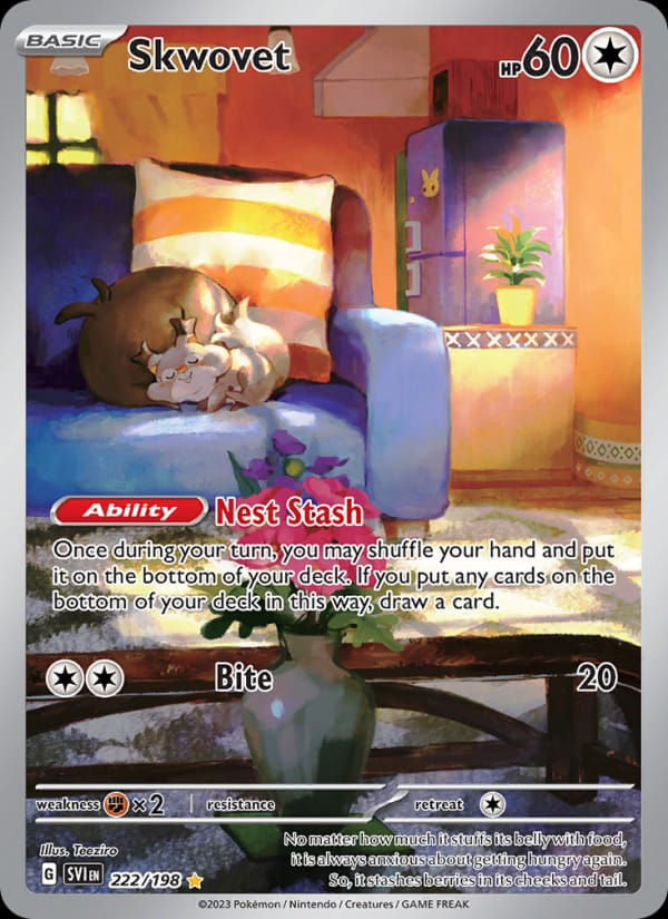 Skwovet 222/198 Scarlet & Violet (EN)